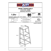 Maine B&M Ladder Shelf 355069 manual cover