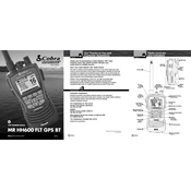 Cobra MR HH600 FLT GPS BT manual cover