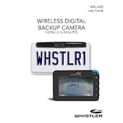 Whistler WBU800 Wireless Digital BackUp Camera manual cover