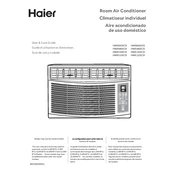 Haier HWE08XCR manual cover