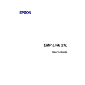 Epson PowerLite 800p manual cover