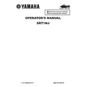 Yamaha SRT1NJ 2018 manual cover