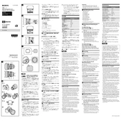 Sony SEL1224GM manual cover