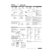 Onkyo HTP 548 manual cover