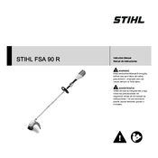 Stihl FSA 90 R manual cover