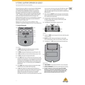 Behringer GDI21 manual cover