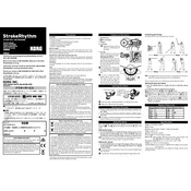 KORG StrokeRhythm manual cover