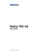 Nokia 105 4G manual cover