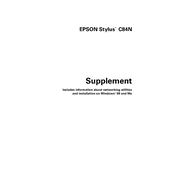 Epson Stylus C84N manual cover