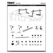 Thule Tracrac Utility manual cover