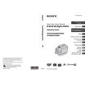 Sony DCR-DVD408 manual cover