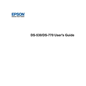 Epson DS-530 manual cover