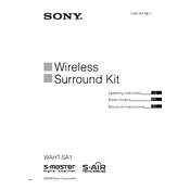 Sony WAHT-SA1 manual cover