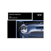 Mini Convertible 2007 manual cover