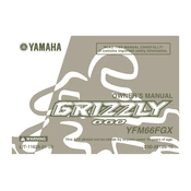 Yamaha YFM66FGX Grizzly 660 2008 manual cover