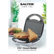 Salter EK1651 3 in 1 Snack Maker manual cover