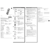 Sony ICD-UX533 manual cover