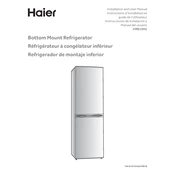 Haier HRB10N2 manual cover