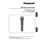 Panasonic WX-ST200P manual cover