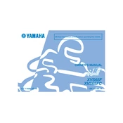 Yamaha XVS65F, XVS65FC Star 2015 manual cover