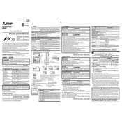 Mitsubishi Electric FX3G 485 BD RJ manual cover