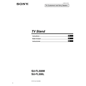 Sony SU-FL300L manual cover