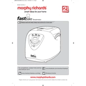 Morphy Richards 48281 Fastbake manual cover