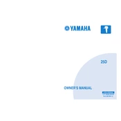 Yamaha 25MLHD manual cover