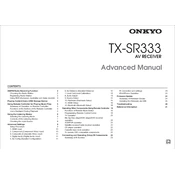 Onkyo TX SR333