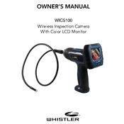 Whistler WIC5100 Wireless Inspection Camera manual cover