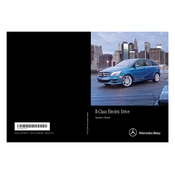 Mercedes-Benz B-Class 2014 manual cover