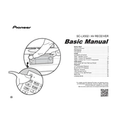 Pioneer SC-LX502 manual cover