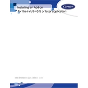 Carrier CIV OPNPL manual cover