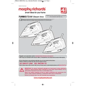 Morphy Richards 303140 Turbo Steam manual cover