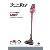 Beldray BEL01515LDL Airgility Pet Plus manual cover