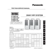 Panasonic U-72MF1U9, U-96MF1U9, U-72MF1U9E manual cover