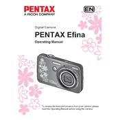 Ricoh Pentax Efina manual cover