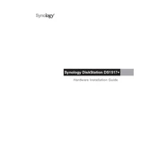 Synology NAS DS1517+ manual cover