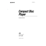 Sony CDP-C700 manual cover