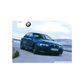 BMW M5 Sedan 5 Series 2003 manual cover