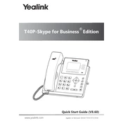 Yealink T40P manual cover