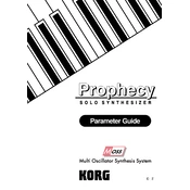 KORG Prophecy manual cover