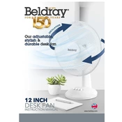 Beldray EH3198B150 150 12 Inch Desk Fan manual cover