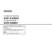 Denon AVP-A1HDCI manual cover