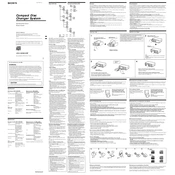 Sony CDX-565MXRF manual cover