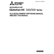 Mitsubishi Electric CNC EZMotion NC E60, E68 Series Users manual cover