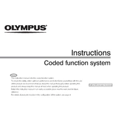 Olympus Coded Function System manual cover