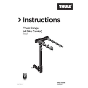 Thule Range 9057 manual cover