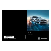 Mercedes-Benz S-Class 2015 manual cover