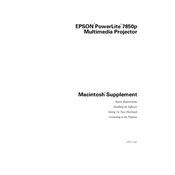 Epson PowerLite 7850p